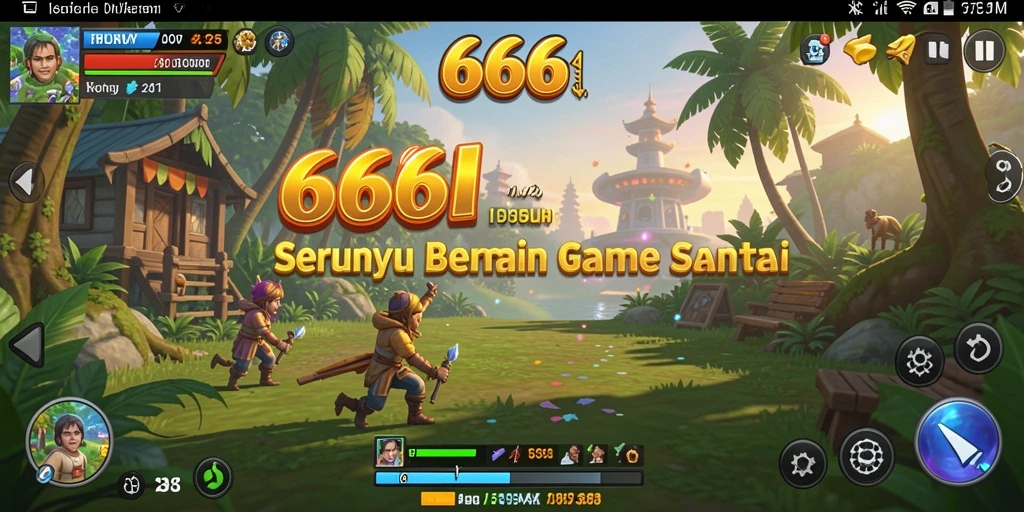 Tampilan gameplay menarik dari 666I yang mengasyikkan.