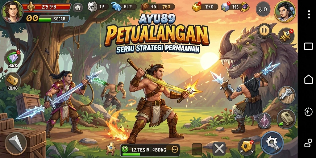 Tampilan menarik gameplay AYU89 dengan strategi SLG.