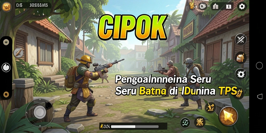 Tampilan penuh aksi dari gameplay CIPOK yang mendebarkan.