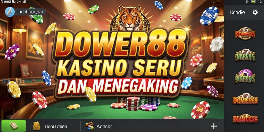 Tampilan menarik dari gameplay DOWER88 yang memikat dan mendebarkan.
