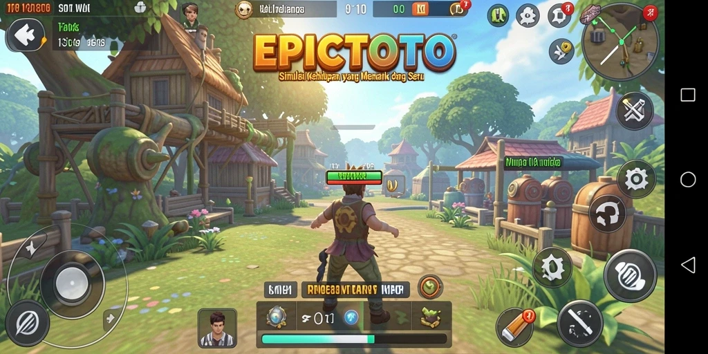 Tampilan gameplay EPICTOTO yang menarik dan interaktif.