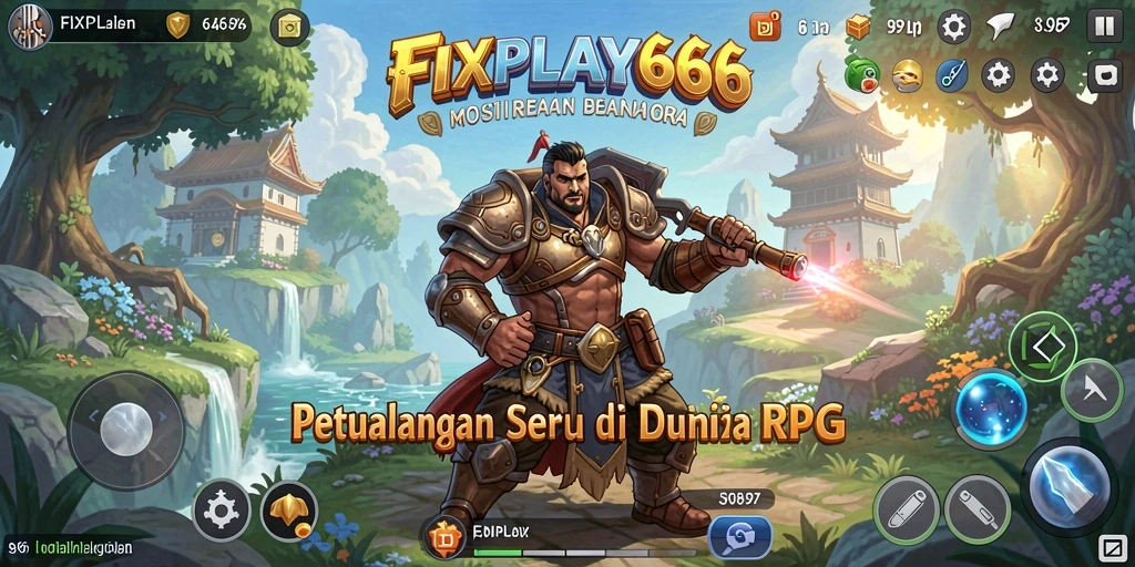 Menampilkan aksi seru dalam dunia RPG FIXPLAY666.