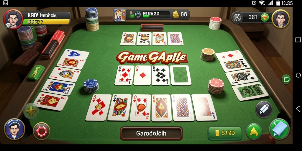 Tampilan gameplay seru dan kompetitif dari IDR77.