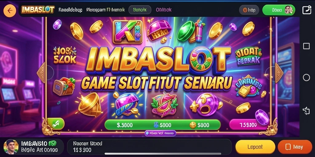 Tampilan gameplay slot yang menarik dan interaktif dari IMBASLOT.