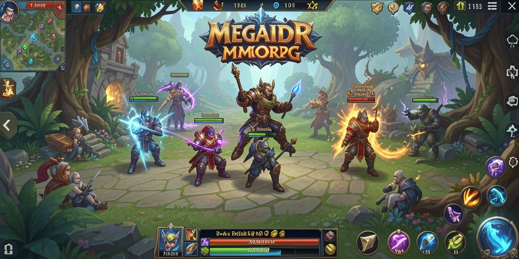 Tampilan menarik dari gameplay MEGAIDR dengan aksi penuh petualangan.