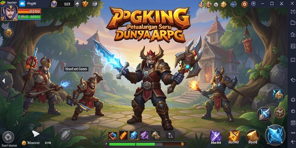 Gameplay dinamis dan menarik dari PGKING yang memikat pemain.