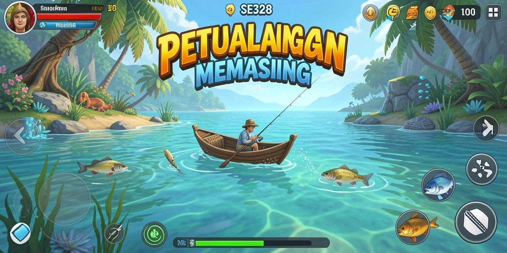 Tangkapan besar dengan grafik memukau di gameplay SE328.