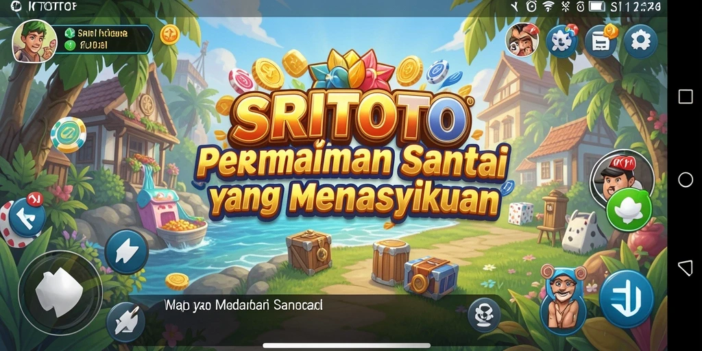 Screenshot gameplay SRITOTO yang menunjukkan aksi seru dan menghibur.