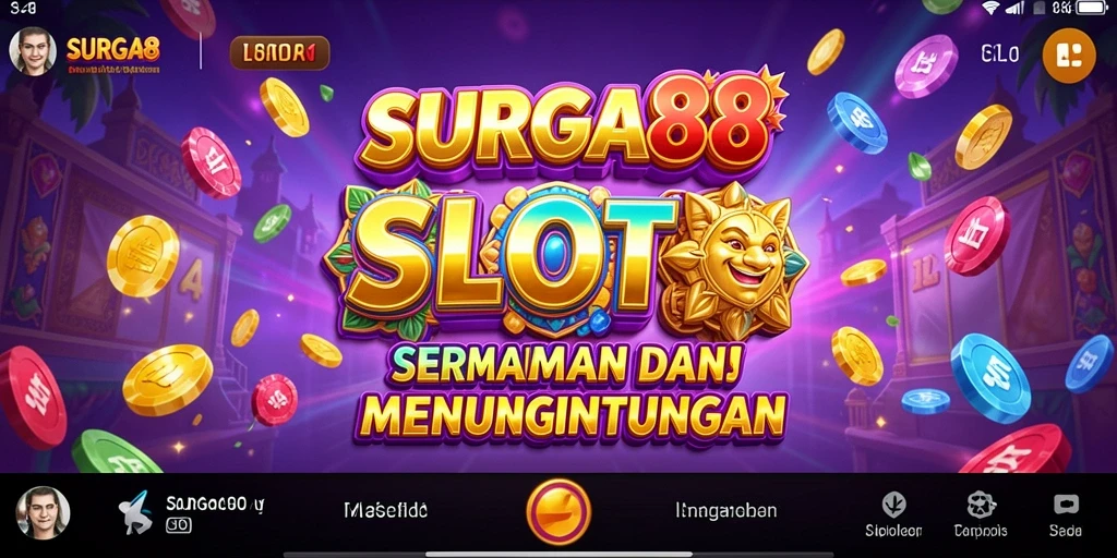 Tampilan gameplay slot SURGA88 yang menegangkan dan mengasyikkan.