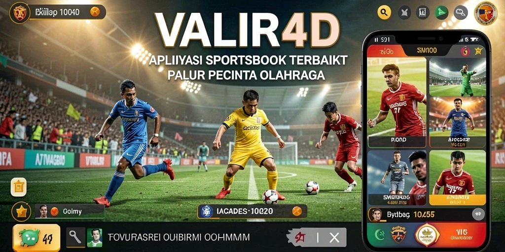 Tampilan gameplay VALIR4D yang menarik dalam taruhan olahraga.