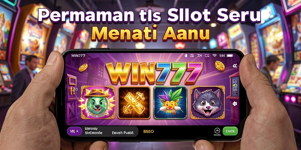 Tampilan gameplay menarik dari slot WIN777 yang penuh warna.